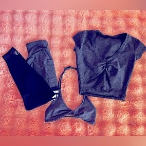 Bombshell Sportswear Thigh High Set size M